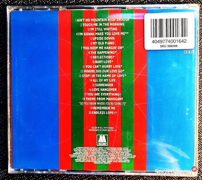 Wspaniały Album CD DIANA ROSS Album Greatest śląskie Katowice