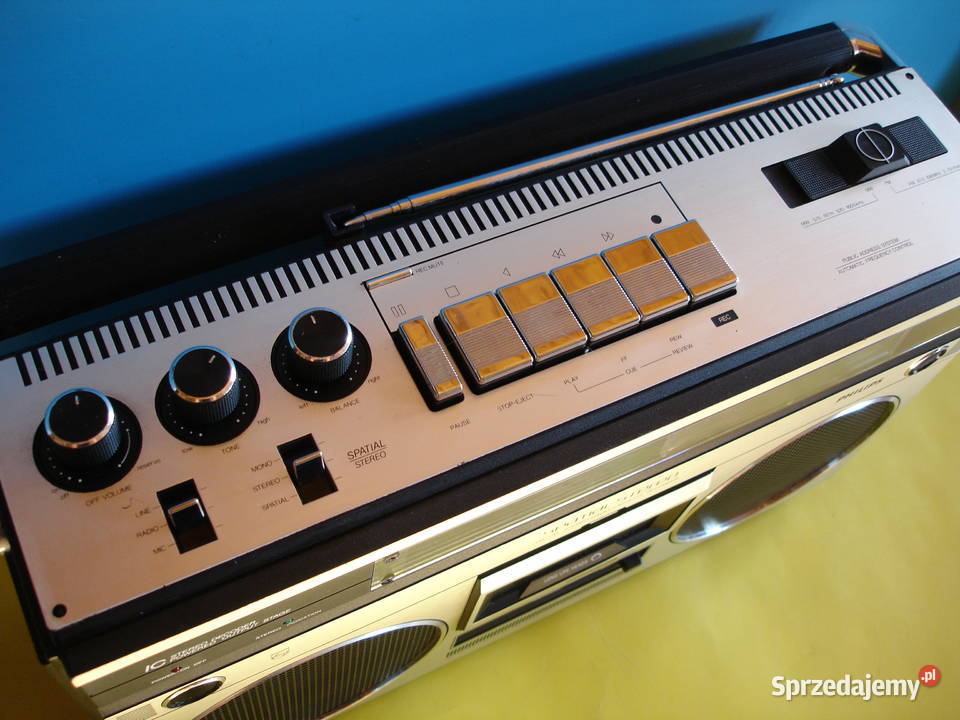 Radiomagnetofon PHILIPS 22 AR580 Zielona Góra