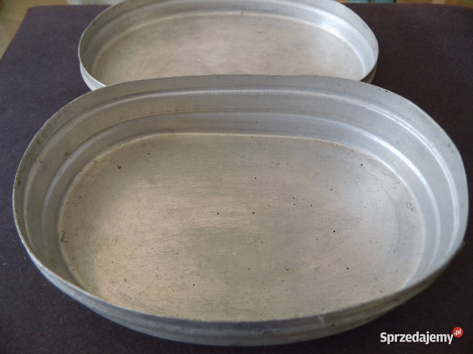 PRL Śniadaniówka aluminiowa Prezent wielkopolskie Radzewice