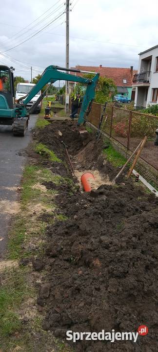 Kanalizacji deszczowa przepusty wjazd opolskie