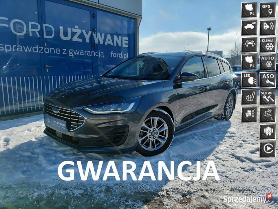 Ford Focus Kombi Titanium 15 EcoBlue 120 ASO wspomaganie kierownicy Focus podlaskie Białystok