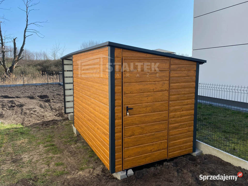 Schowek Domek Ogrodowy 3x2m wiata 3m Drzwi dach kujawsko-pomorskie Grudziądz