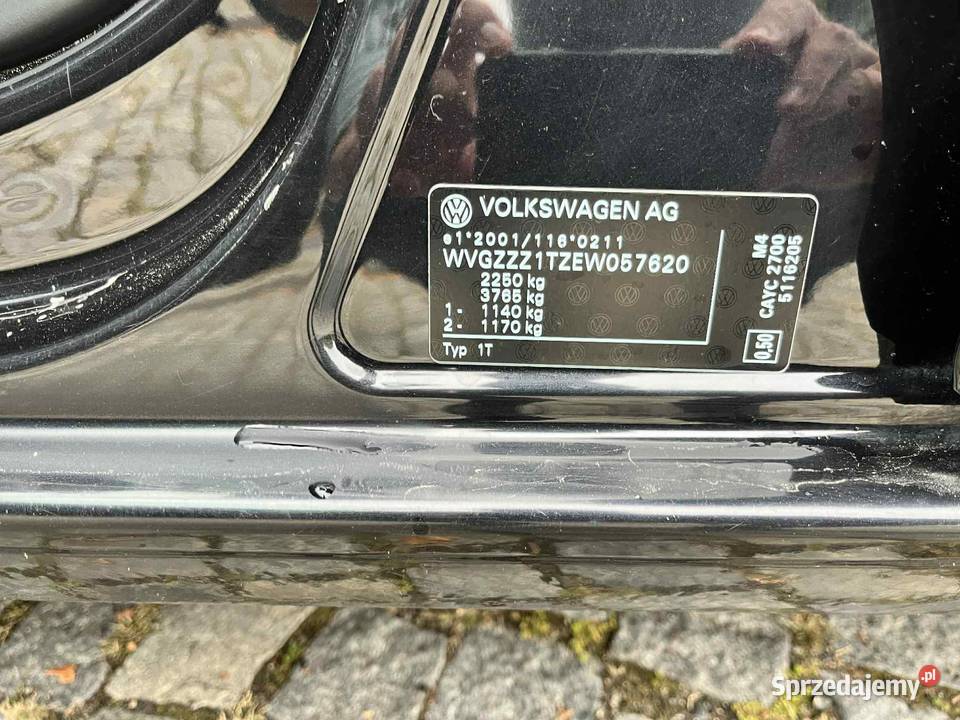 VW Touran 2014r 7osWersja Life Kombi Warszawa