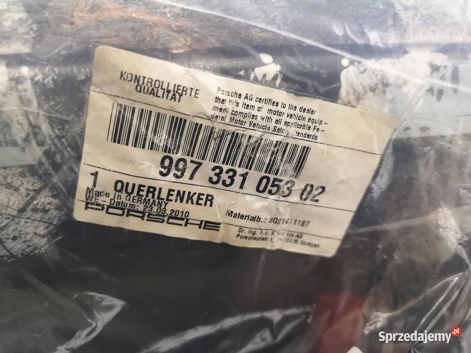 WAHACZ TYŁ PORSCHE BOXSTER 911 981 987 997