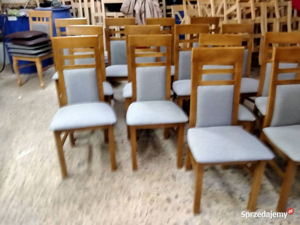 Piękne nowoczesne krzesła bukowe opolskie Głuchołazy sprzedam