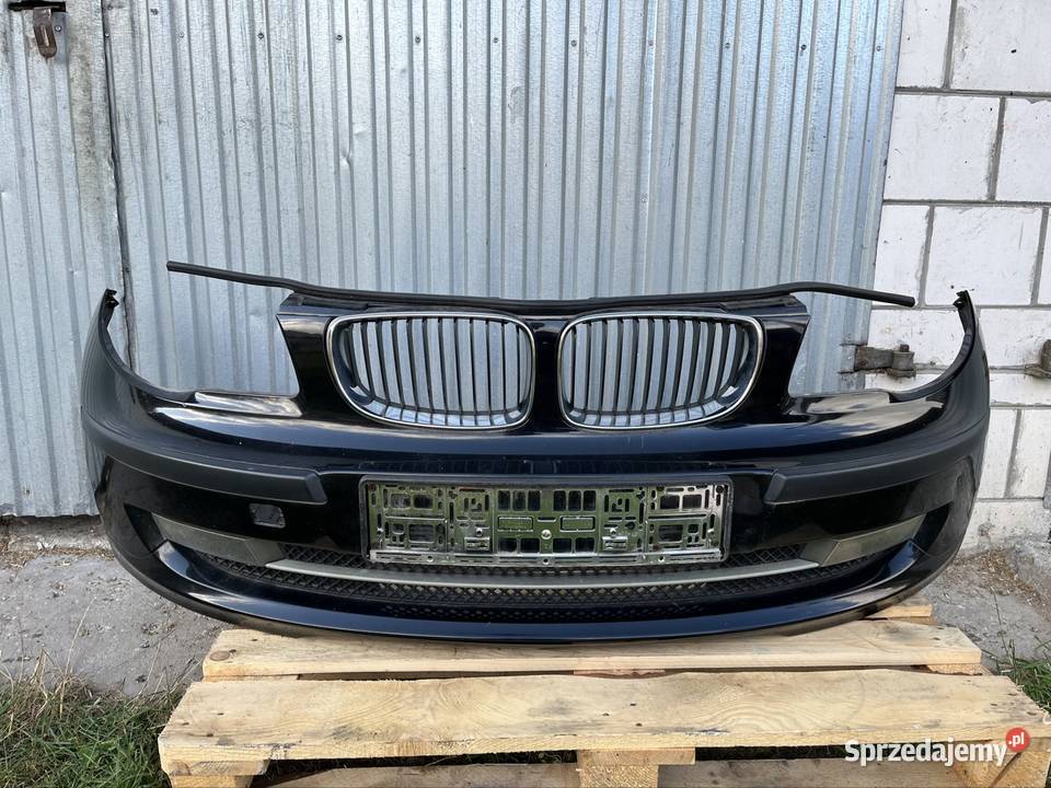 Bmw e87 zderzak przód przedni schwarz 2 Lipsko sprzedam