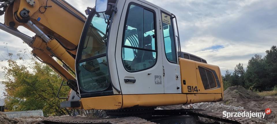 Koparka gasienicowa liebherr 914 stan ladny 10000h