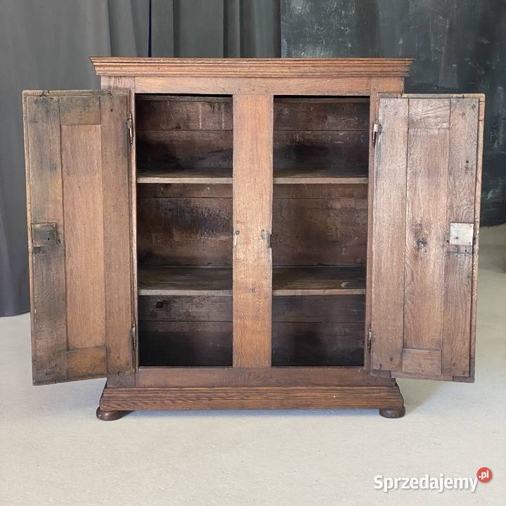 Szafka dębowa rustykalna XIXXX w lite drewno Budno