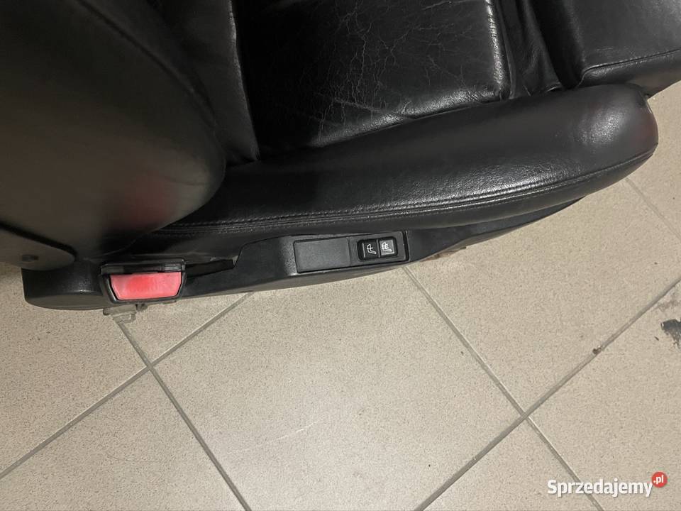 Fotel BMW E34 sportsitze podgrzewany skóra Poznań