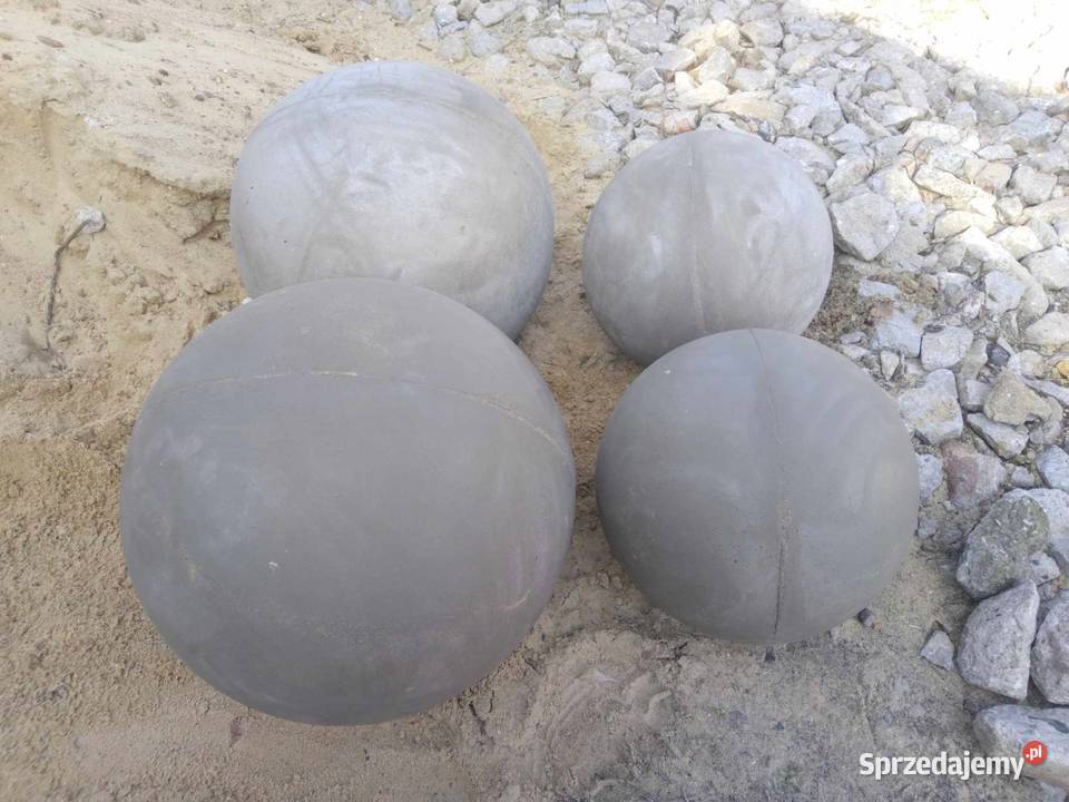 Kula betonowa ogrodowa cementowa 30 pełna kule Łódź