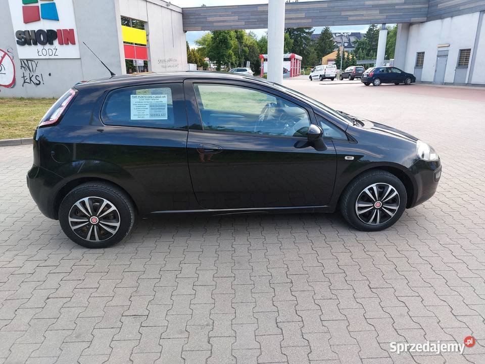 Ładny FIAT PUNTO EVO 14 8V benzyna KLIMA Łódź