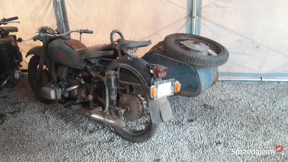 Motocykl zabytkowy Dniepr K 650 nie K 750 ural Tarnobrzeg