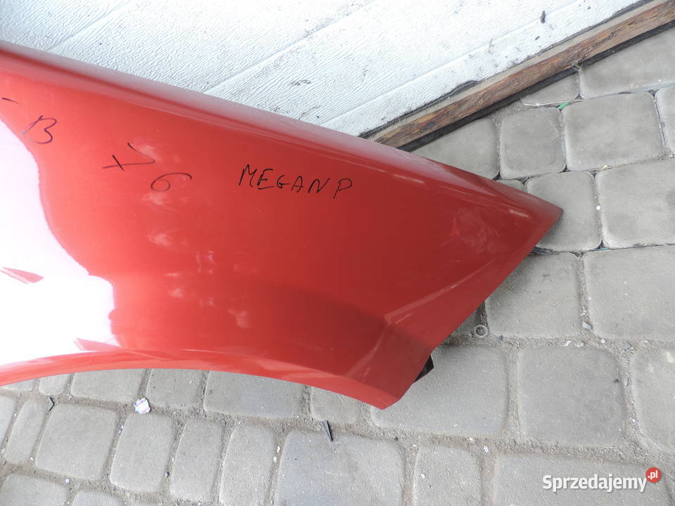 RENAULT MEGANE 2 II TEB76 BŁOTNIK PRAWY PRZEDNI