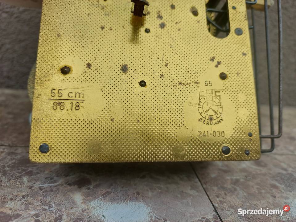 M089 Mechanizm starego zegara ściennego FHS pomorskie Tczew