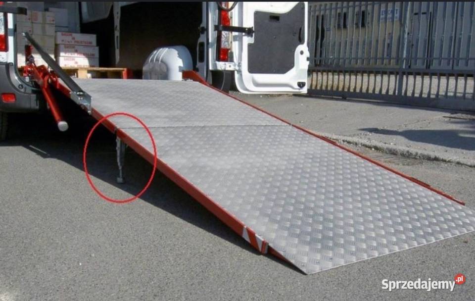 Rampa najazdowa podjazd na wózek inwalidzki Kielce