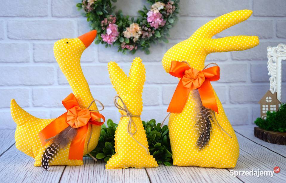 Gąska dekoracyjna bawełniana 25 żółta ozdoba Mysłowice