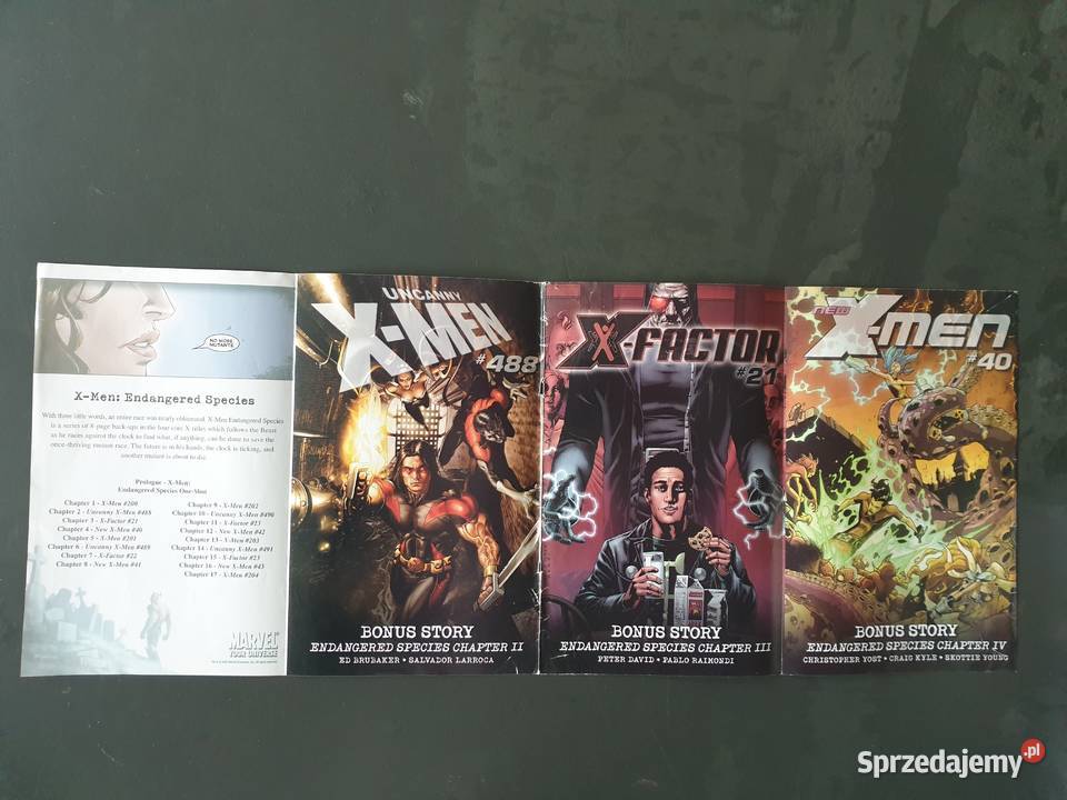 XMen Mike Carey writer autograph Gdynia sprzedam