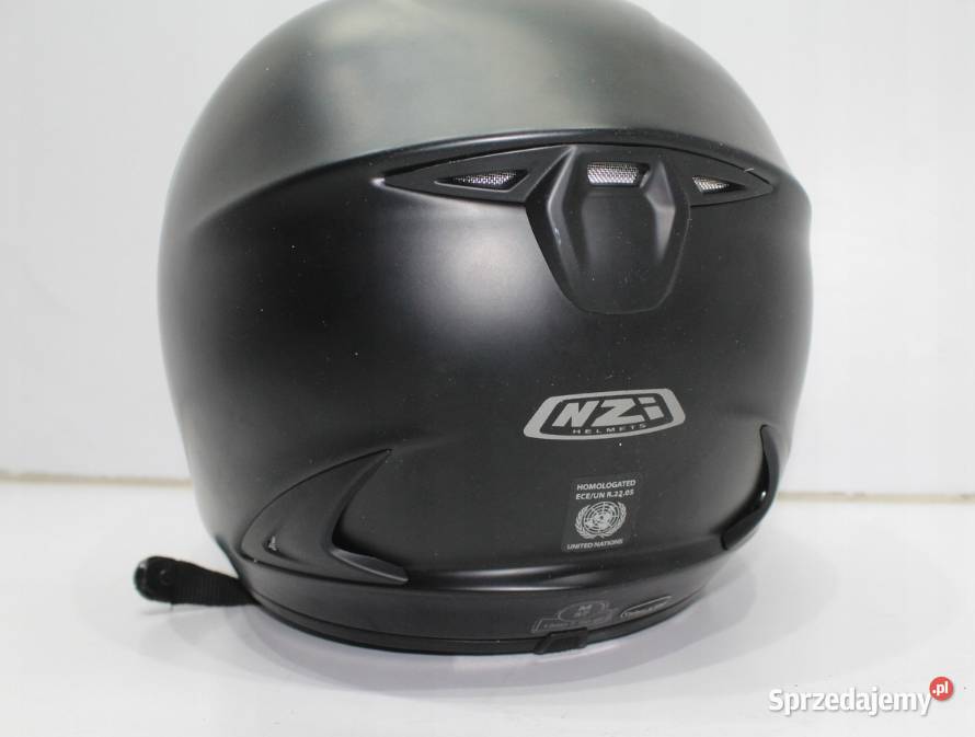 NZI SPYDER Kask motocyklowy V Maty Black czarny Kaski i odzież Trojanów sprzedam