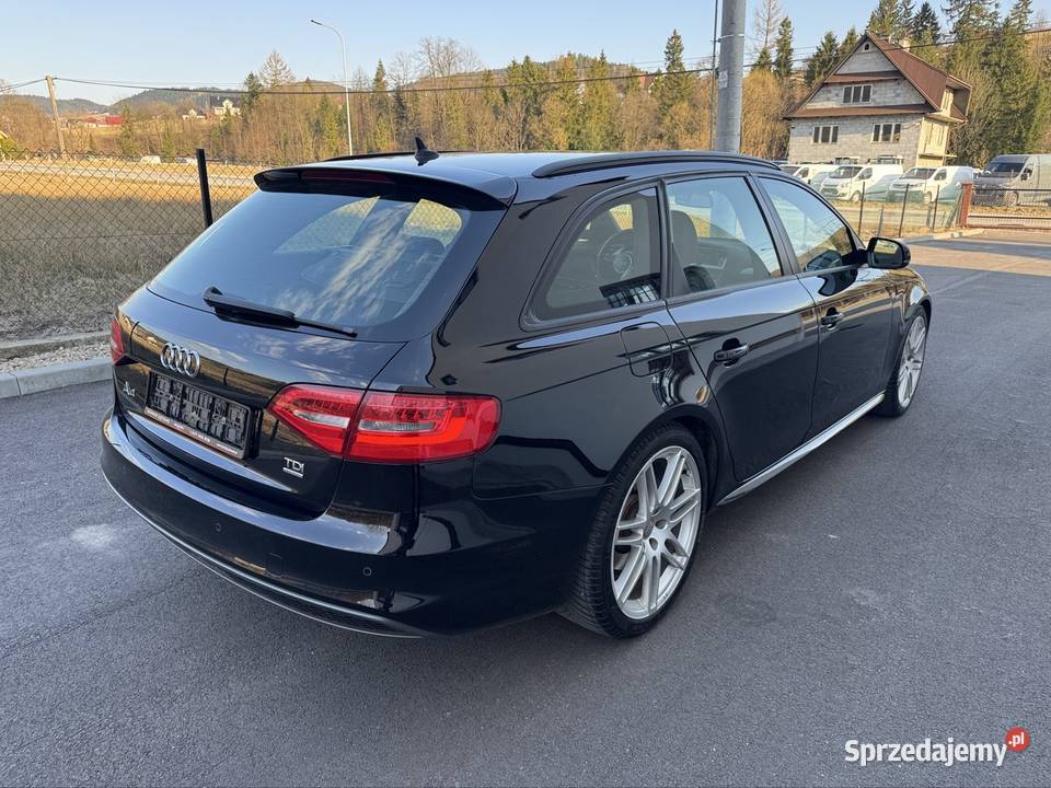 Audi A4 Avant Niski przebieg serwis ASO sline CD
