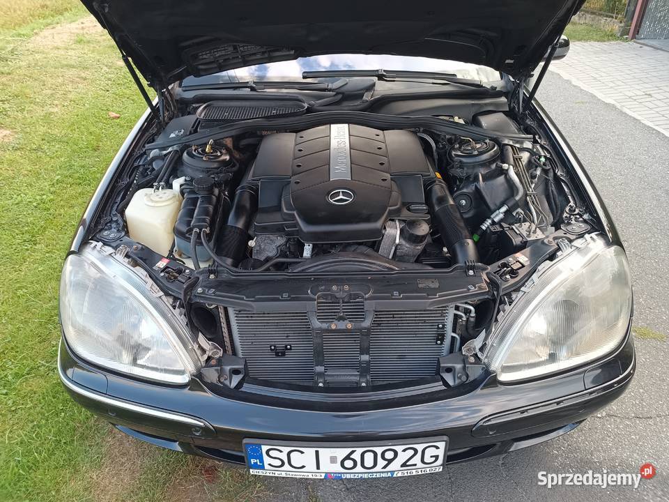 Mercedes S500 W220 V8 1999 r elektryczne szyby Cieszyn sprzedam