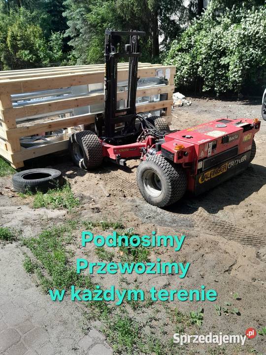 Usługi wózkiem widłowym HDS załadunki rozładunki