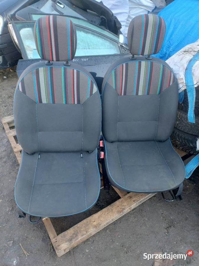 Fotele ISOFIX Kpl Renault Twingo II Lift Wysyłka Wyposażenie wnętrza warmińsko-mazurskie sprzedam
