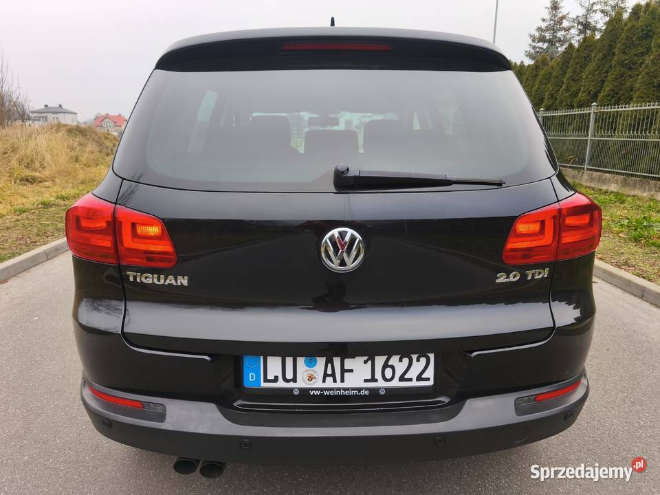 VW Tiguan 4x4 20 tdi 2014 z Niemiec Rok produkcji 2014 lubelskie Biała Podlaska