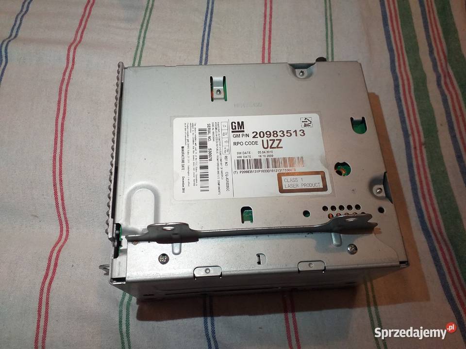 opel astra j meriva GM 20983513 radioodtwarzacz świętokrzyskie Sandomierz sprzedam