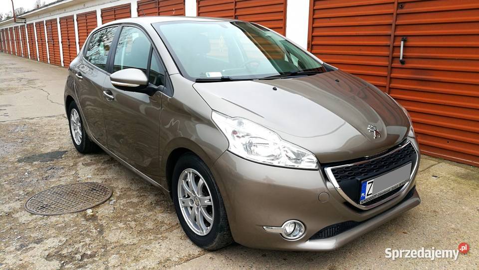 Peugeot 208 Polski Salon TempomatNaviPartronic5 zachodniopomorskie Szczecin