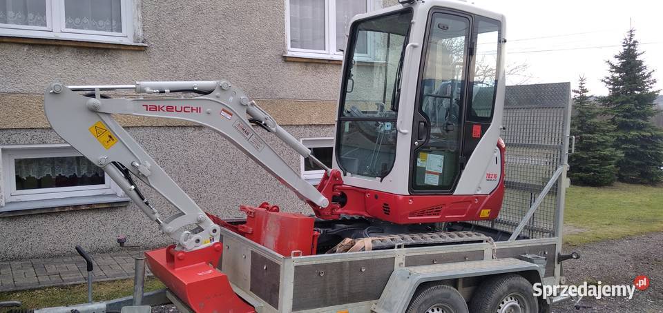 Minikoparka Takeuchi TB216 Nowa Jasło