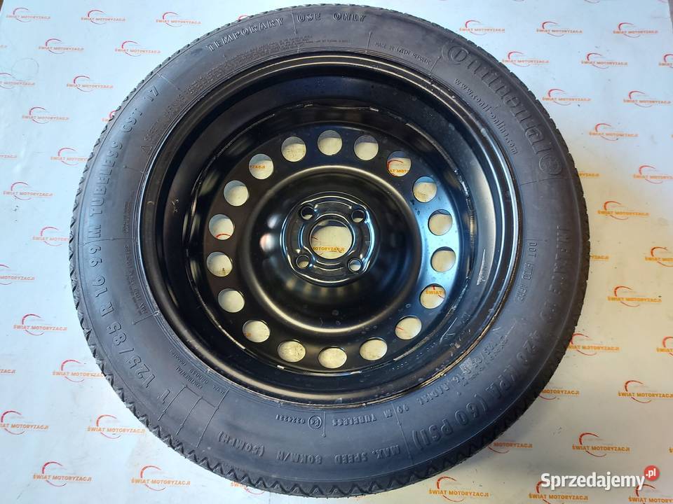 OPEL ASTRA H koło dojazdowe 1258516 99M 4x100 Kielce