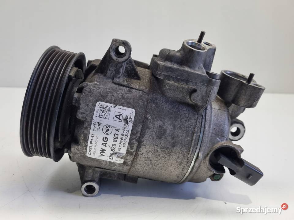 SPRĘŻARKA KLIMATYZACJI VW Golf VI 20 TDI pompa osobowe Kompresory klimatyzacji lubelskie Rudka