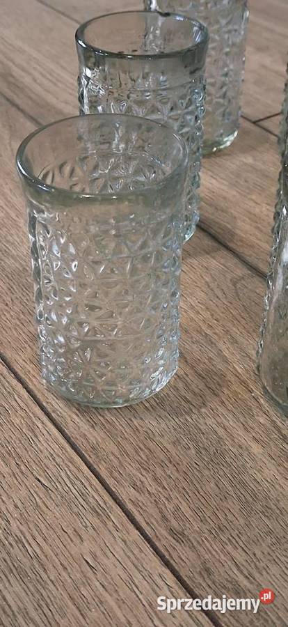 Kieliszki Ząbkowice z czasów PRL 3 wzory