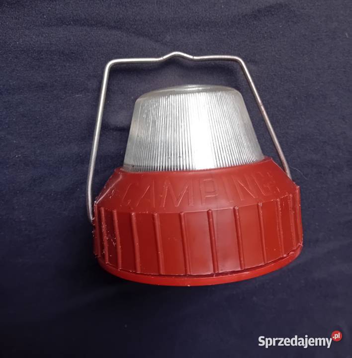 Lampka na baterie model Camping CZM DOMGOS PRL Koźminek