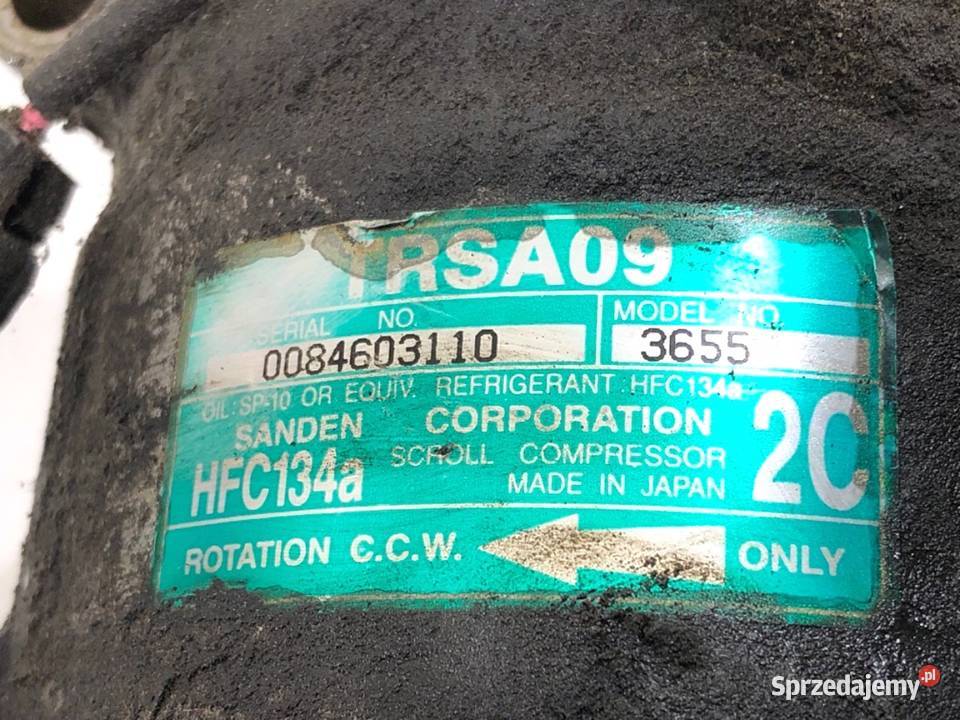 SPRĘŻARKA KLIMATYZACJI HONDA STREAM TRSA09 17