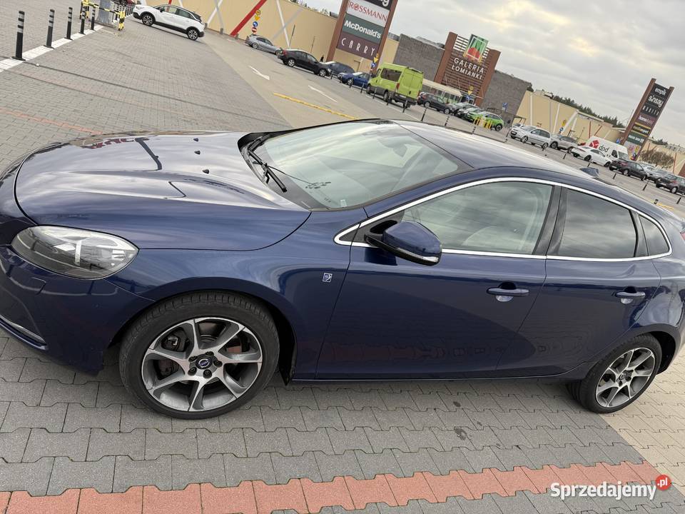 Volvo V40 D3 granatowy mazowieckie Nowy Dwór Mazowiecki