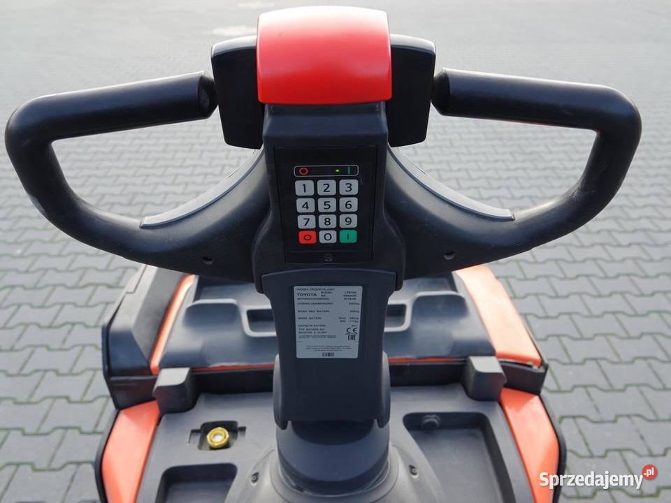 Wózek paletowy elektryczny Toyota LPE200 BT Łosice