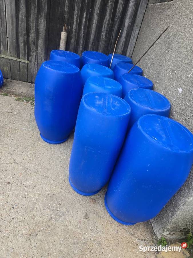 Beczka plastikowa metalowa 120l 200l Miszewo