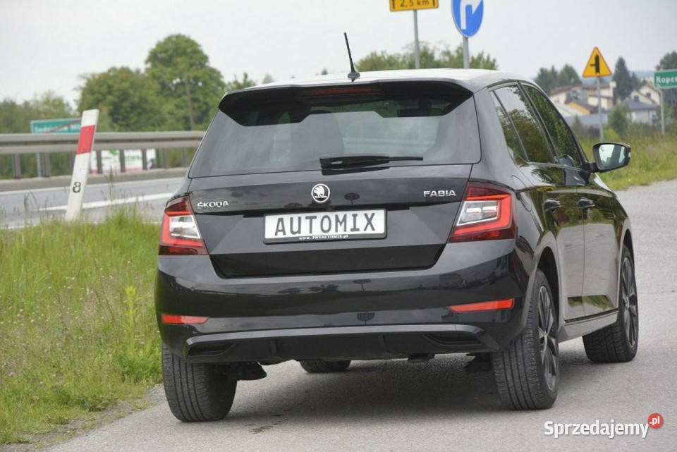 koda Fabia 10 TSI Monte Carlo nawi kamera czujnik parkowania Sędziszów Małopolski
