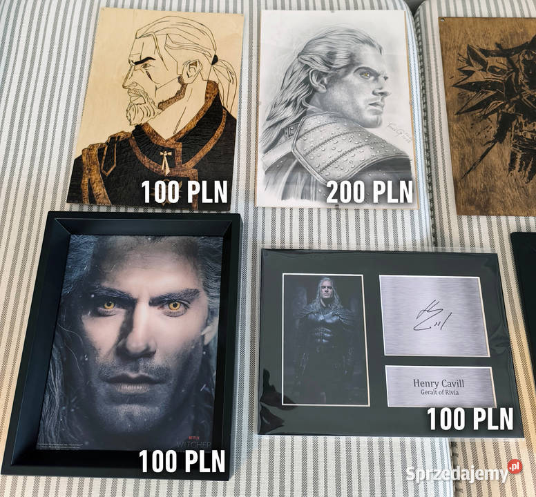 30 twarzy Geralta z Rivii Henry Cavill kolekcja Rzeszów