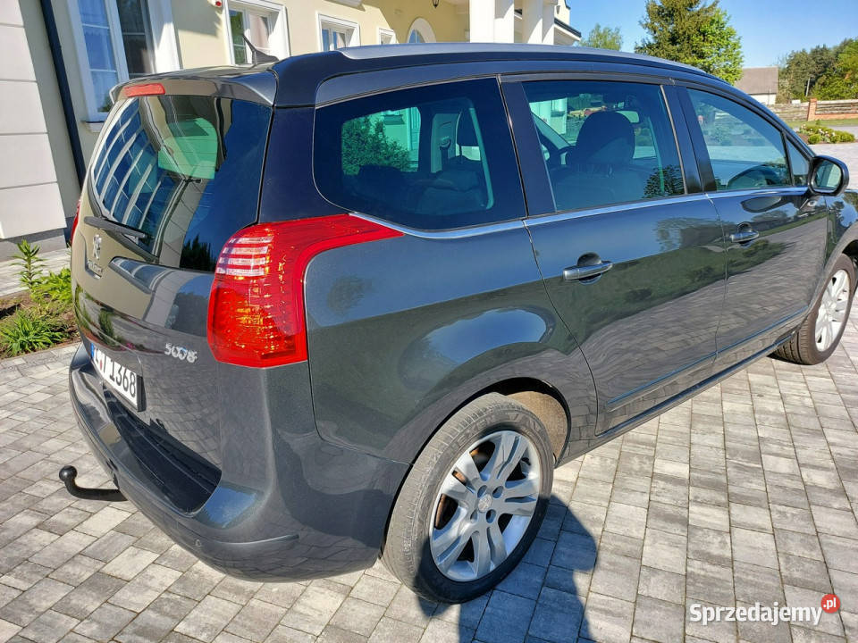 Peugeot 5008 16hdi navigacja panorama hed ap 7 lakier metallic Drelów