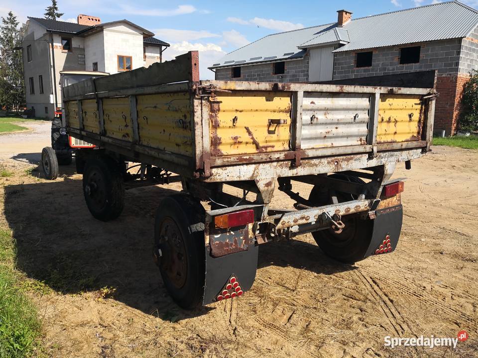 Przyczepa ciągnikowa 6 ton bez rejestracji Przyczepy rolnicze