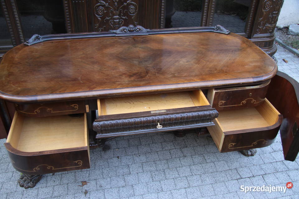 Wyjątkowe biurko gabinetowe dwustronne