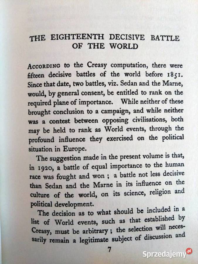 The Eighteenth Decisive Battle of the World