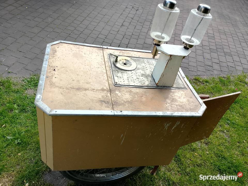 Saturator wózkowy sprzedam PRL woda sodowa 1982 Antyki sprzedam