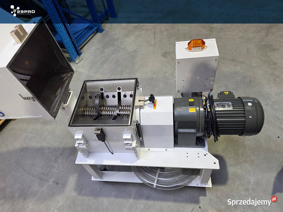 Młyn granulator wolnoobrotowy 22 kW do tworzyw Produkcja Sosnowiec