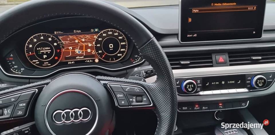 Audi A5 F5 2017 252 Quattro Stronic Gdynia