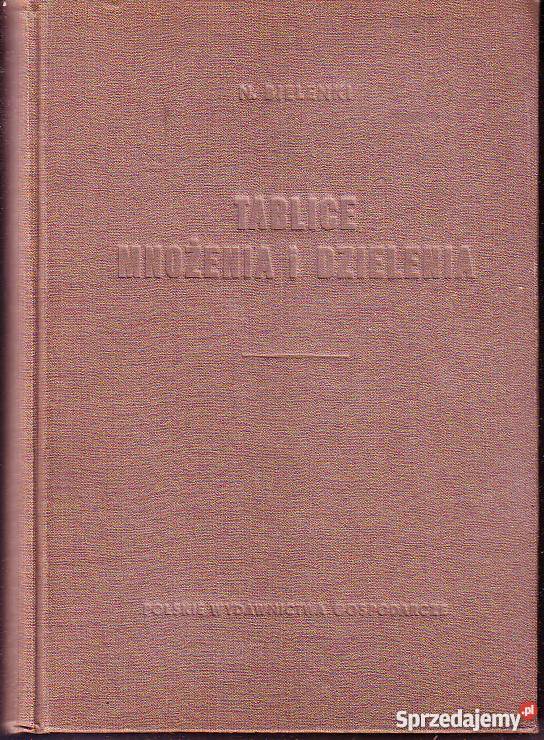 9372 TABLICE MNOŻENIA I DZIELENIA PRAKRTYCZNA