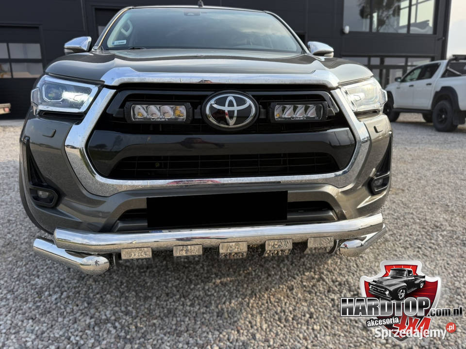 Orurowanie przednie TOYOTA HILUX 2021 76mm Chrom Pasłęk sprzedam