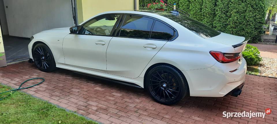 bmw g20 320i xdrive sedan biala perla Mpakiet bluetooth